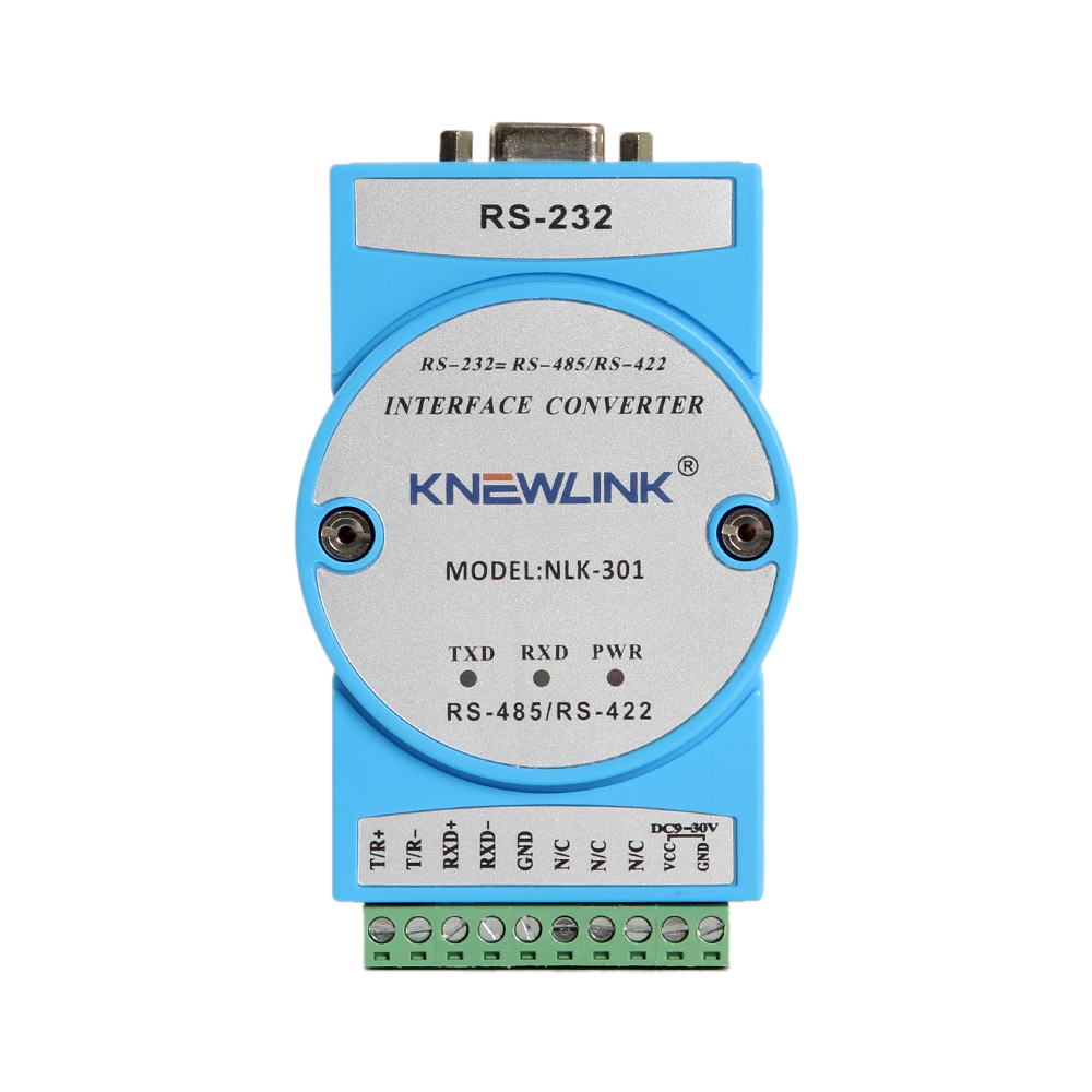 NLK-301 工业级RS232转RS485/422光电隔离转换器